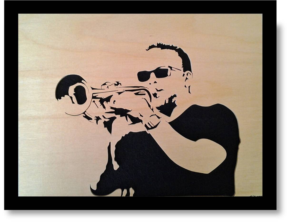 Custom Scroll Saw Portraits